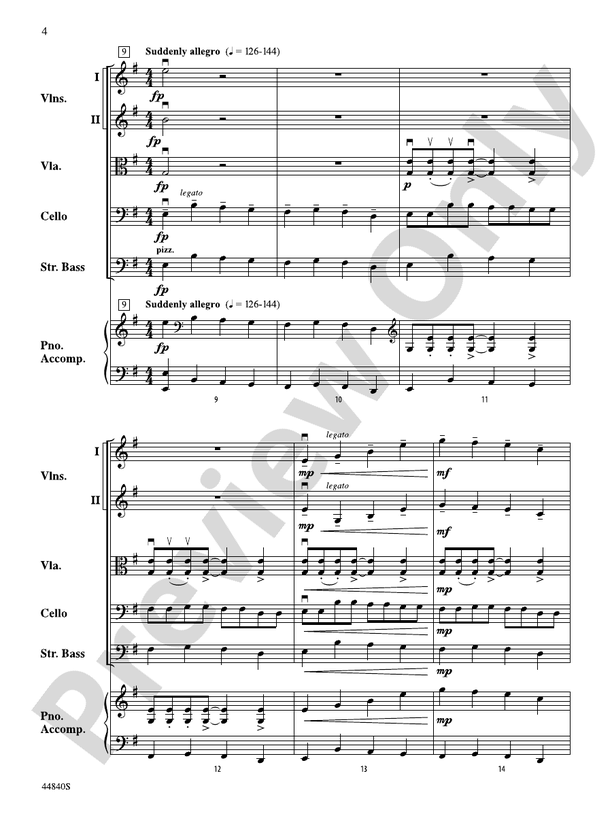 Millennium Cyclone - String Orchestra Conductor Score & Parts (Digital Download)