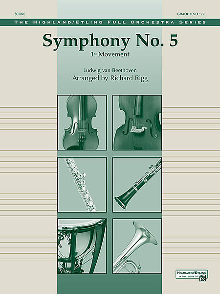 SYMPHONY NO5 FO GR2.5 Beethoven Ludwig van