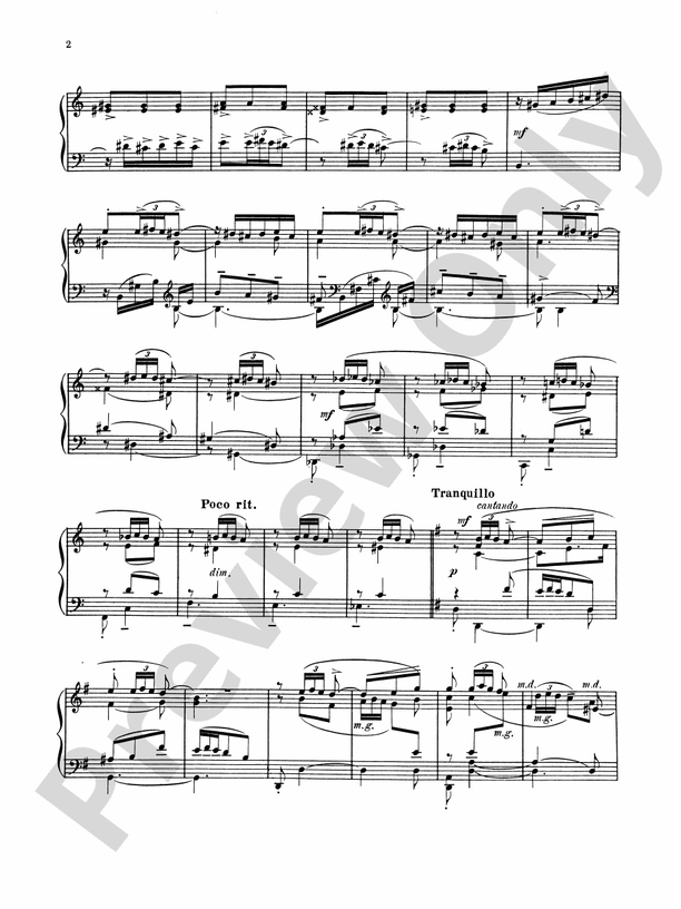 Falla - Four Spanish Pieces - Piano Solo (Digital Download)