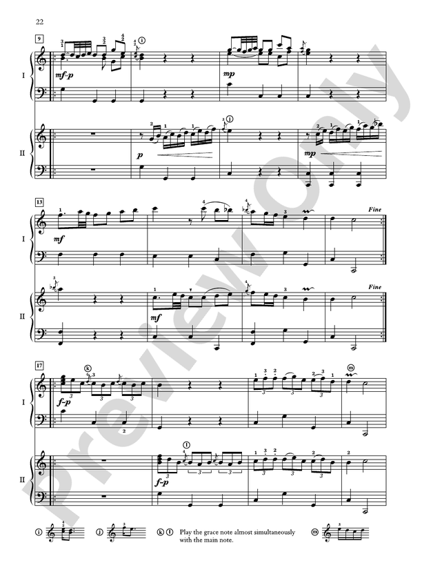 Essential Two-Piano Repertoire - 20 Late Intermediate to Early Advanced Selections in Their Original Form - 2 Pianos, 4 Hands (Digital Download)