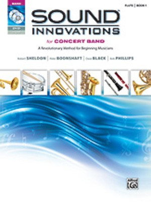 Sound Innovations for Concert Band Book 1 - Flute - Australian Edition - Flute Alfred Music /DVD