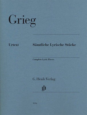 Complete Lyric Pieces - Piano Solo by Grieg Henle HN1136