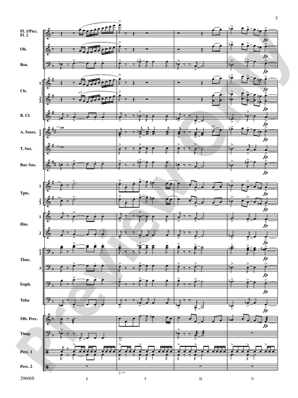 Journey to Aldebaran - Concert Band Conductor Score & Parts (Digital Download)