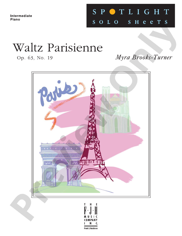 Waltz Parisienne, Op. 63, No. 19 - Piano (Digital Download)