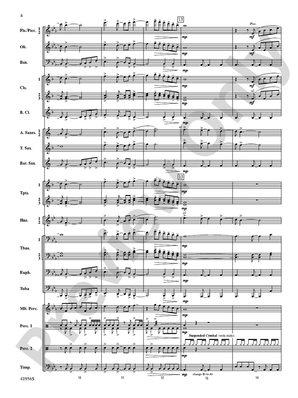 Momentum - Concert Band Conductor Score & Parts (Digital Download)
