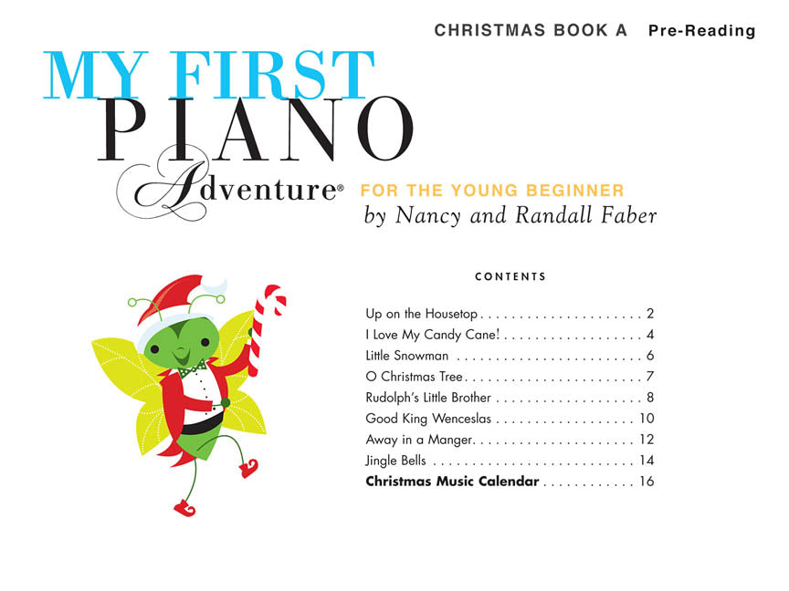 My First Piano Adventure Christmas - Book A - Pre-Reading - Nancy Faber|Randall Faber - Piano Faber Piano Adventures