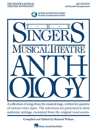 The Singer's Musical Theatre Anthology - Quartets - Vocal Online Audio - Hal Leonard