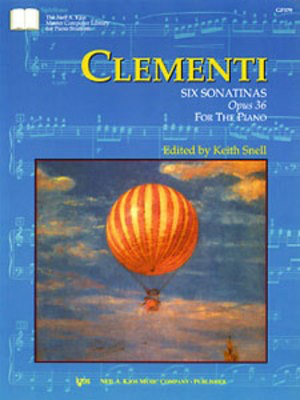 Sonatinas 6 Op 36 Ed Snell - Clementi - KJOS