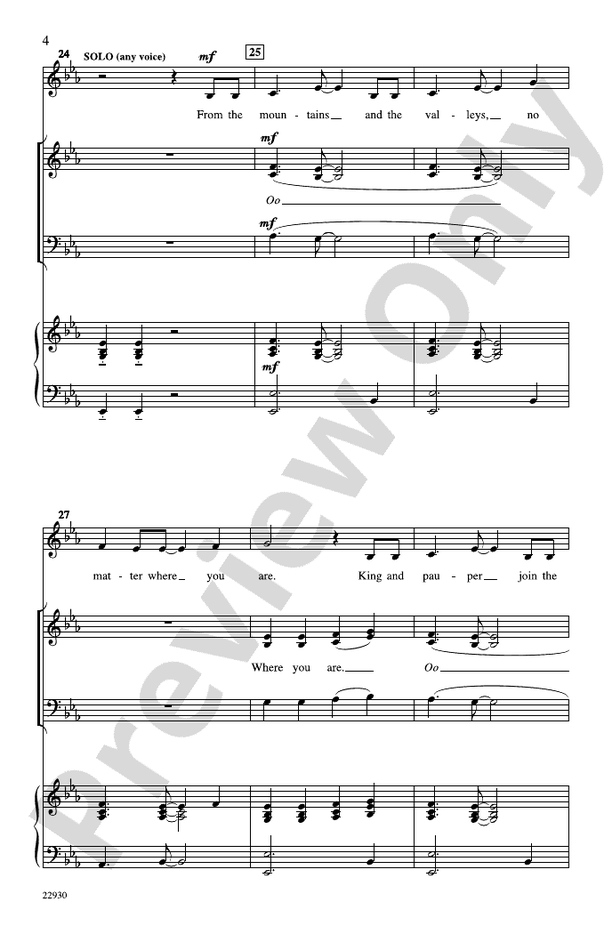 Bright Star Shining! – 3-Part Choral Octavo (Digital Download)
