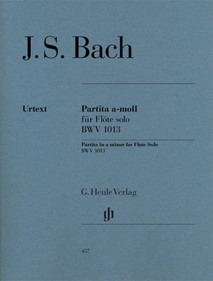 Partita in a minor for Flute Solo BWV 1013 - Johann Sebastian Bach - Flute G. Henle Verlag Flute Solo
