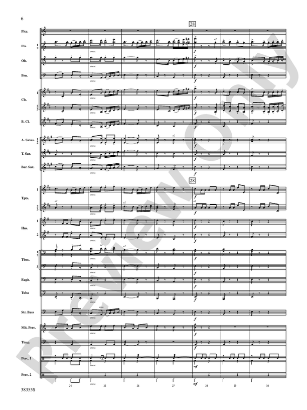 Dubinushka, Op. 62 - Concert Band Conductor Score & Parts (Digital Download)