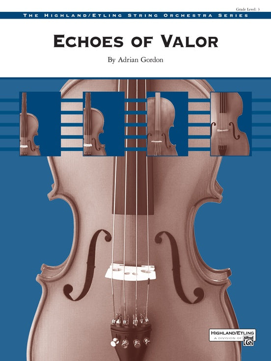 Echoes of Valor - String Orchestra Conductor Score & Parts (Digital Download)
