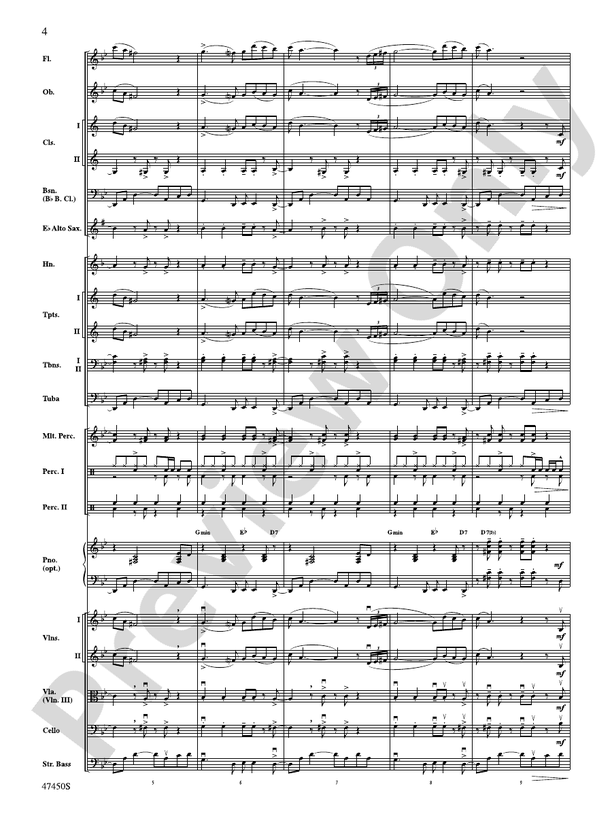 Havana - Full Orchestra Conductor Score & Parts (Digital Download)