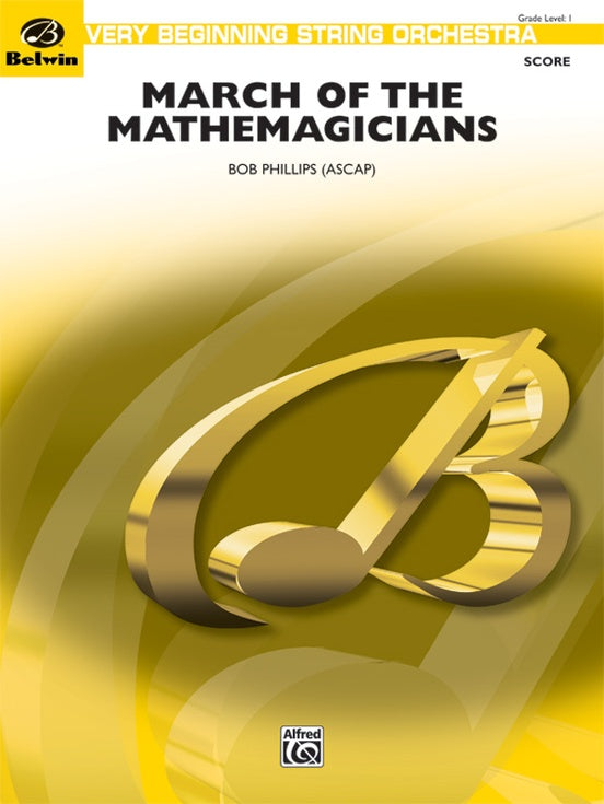 March of the Mathemagicians – String Orchestra Conductor Score & Parts (Digital Download)