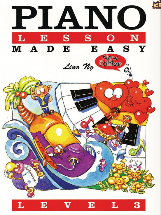 Piano Lessons Made Easy Level 3 by Lina Ng