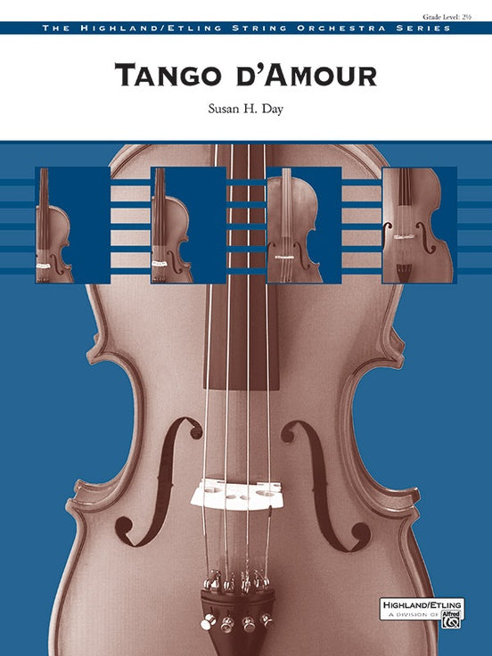 Tango d'Amour – String Orchestra Conductor Score & Parts (Digital Download)