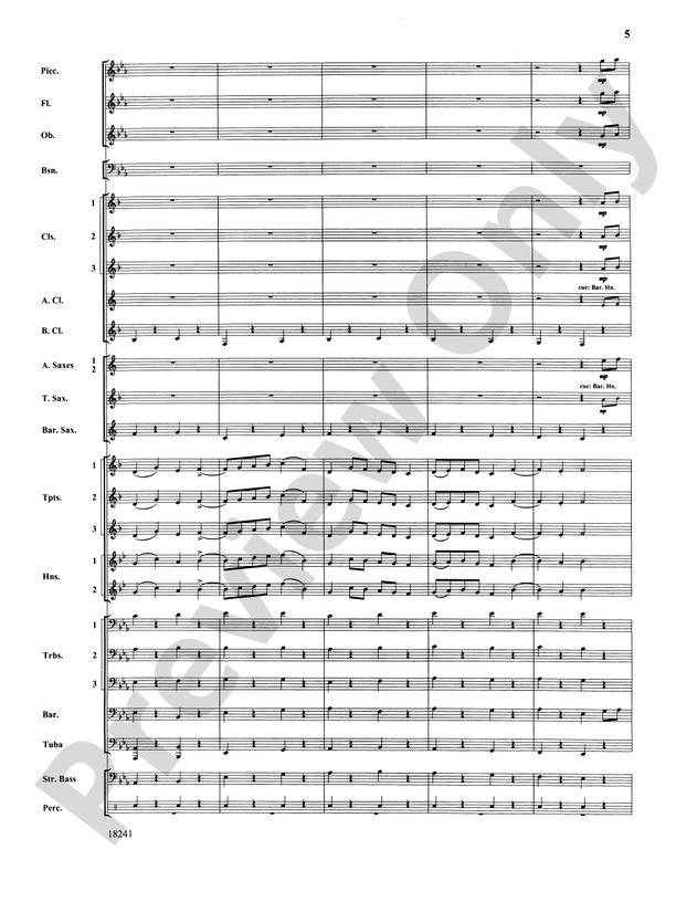 Canterbury Walk - Concert Band Conductor Score & Parts (Digital Download)