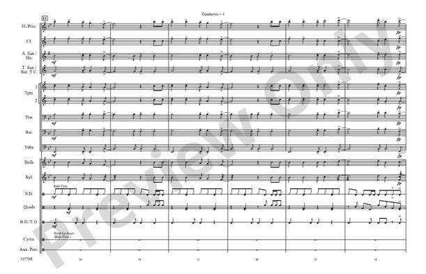 Know Your Enemy – Marching Band Conductor Score & Parts (Digital Download)