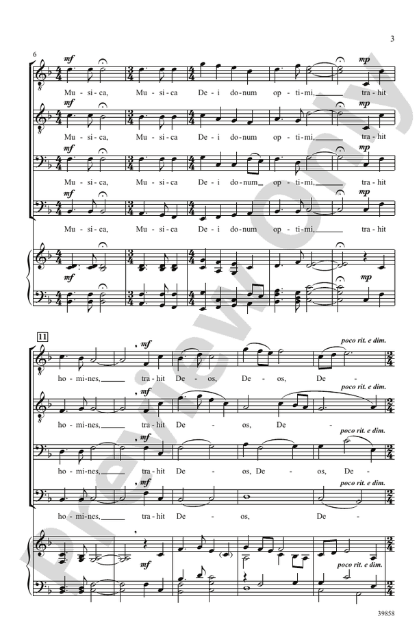 Musica – TTBB, a cappella Choral Octavo (Digital Download)