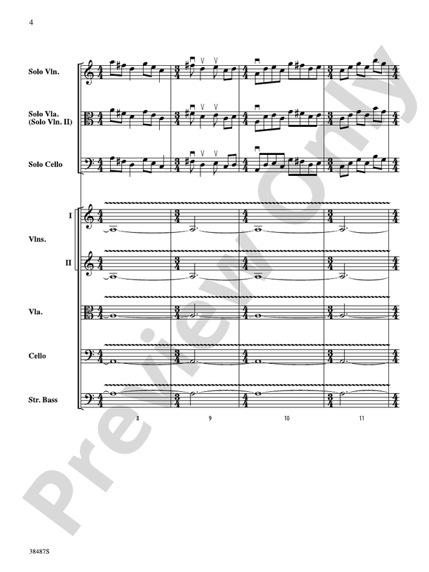 Rondo Concertante – String Orchestra Conductor Score & Parts (Digital Download)