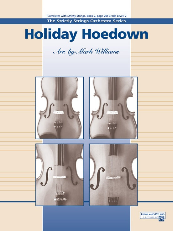 Holiday Hoedown – String Orchestra Conductor Score & Parts (Digital Download)