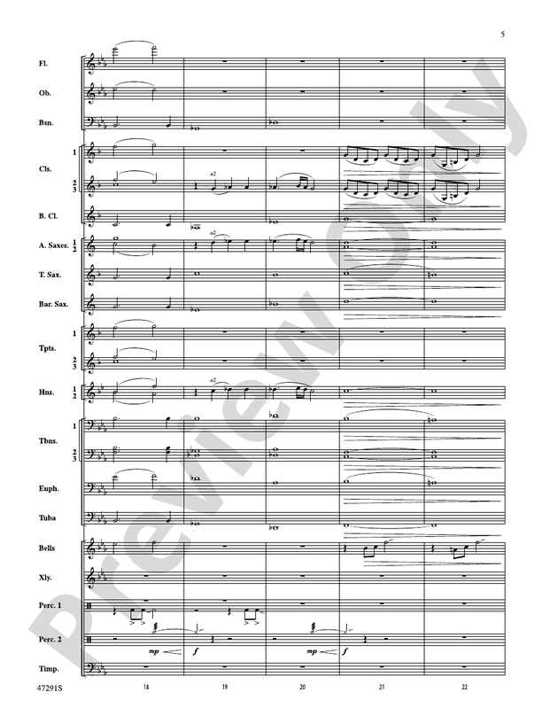 My Soul a Canvas - Concert Band Conductor Score & Parts (Digital Download)