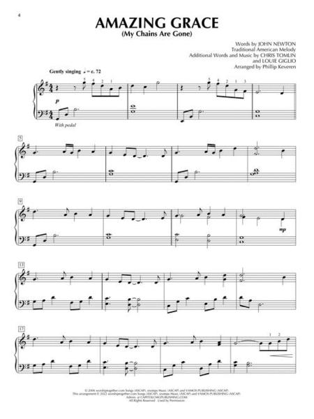 Soothing Piano Worship - Easy Piano arranged by Keveren Hal Leonard 357169