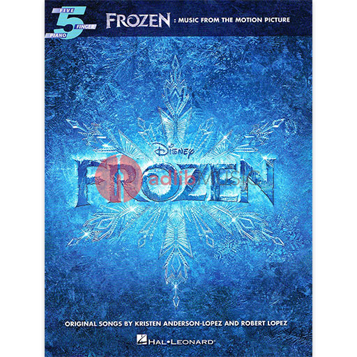 Frozen Music from the Motion Picture - 5-Finger Piano by Anderson-Lopez/Lopez Hal Leonard 130374