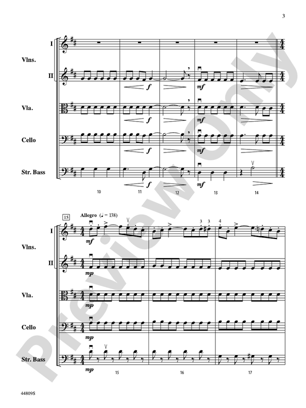 Overtures! - String Orchestra Conductor Score & Parts (Digital Download)
