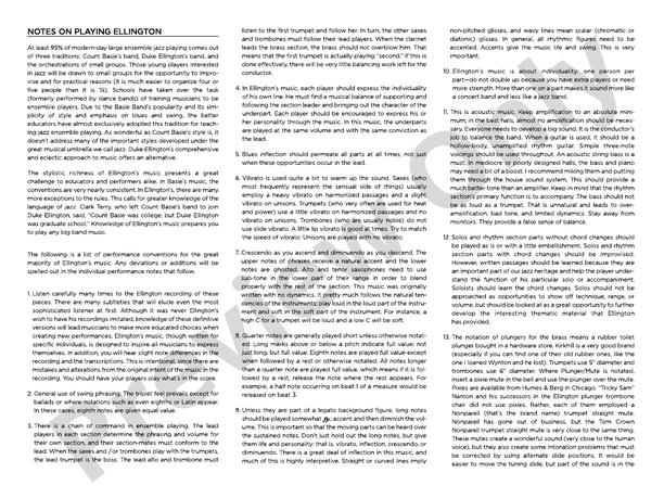 The Mooche - Jazz Ensemble Conductor Score & Parts (Digital Download)