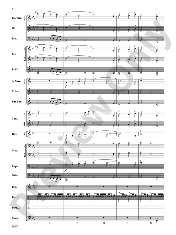 Flight of the Piasa - Concert Band Conductor Score & Parts (Digital Download)