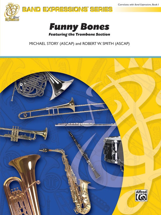 Funny Bones - Concert Band Conductor Score & Parts (Digital Download)