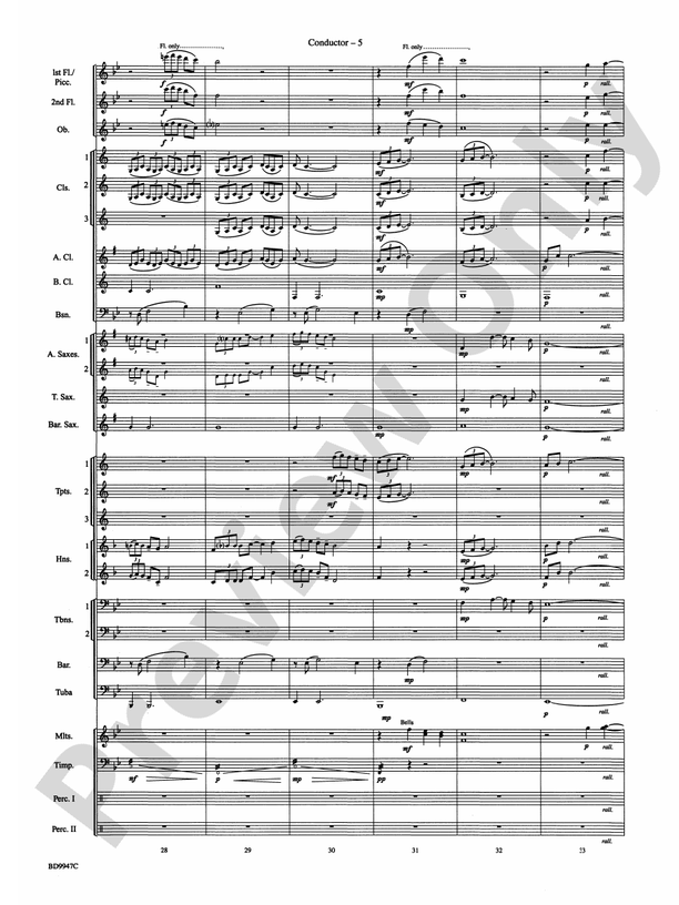 Chesapeake - Concert Band Conductor Score & Parts (Digital Download)