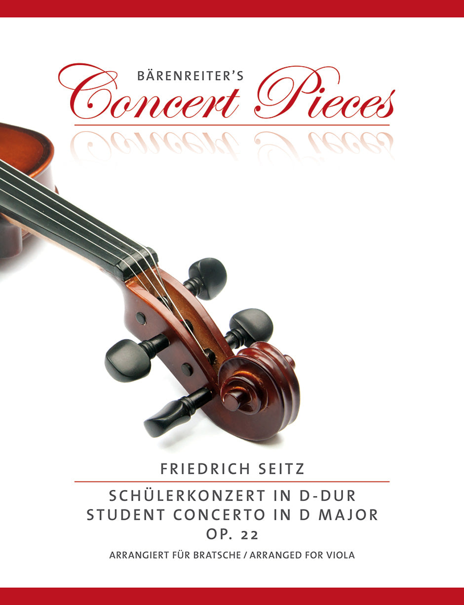 Seitz Student Concerto Op 22 Viola/Piano
