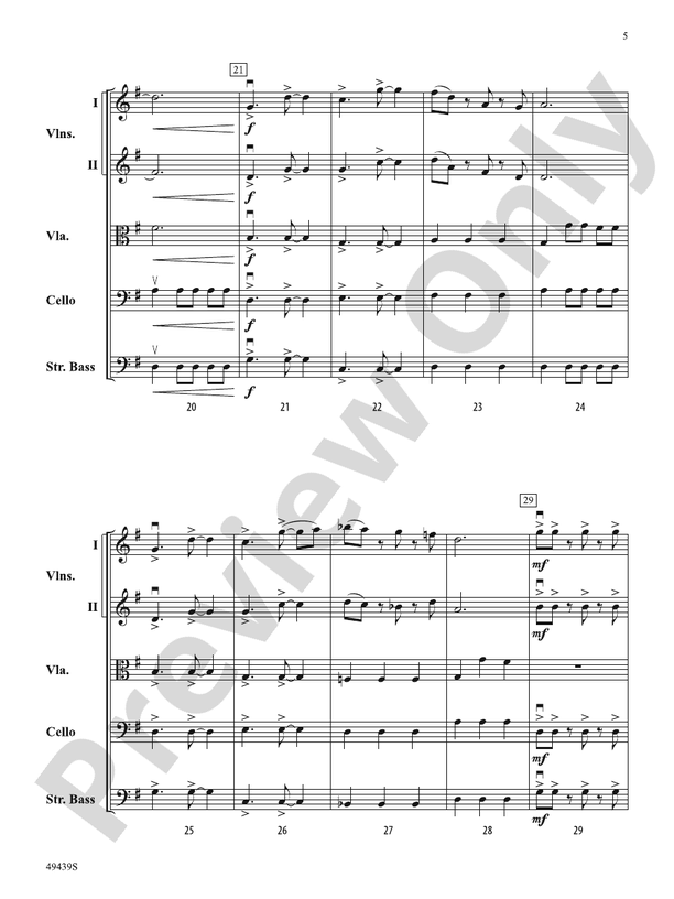 Heroes Among Us - String Orchestra Conductor Score & Parts (Digital Download)