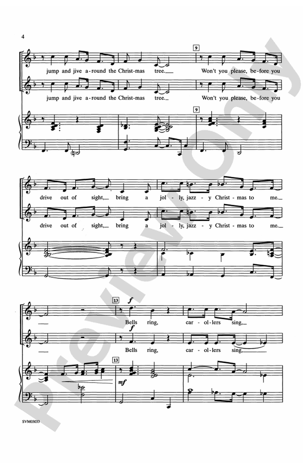 A Jolly, Jazzy Christmas - 2-Part Choral Octavo (Digital Download)