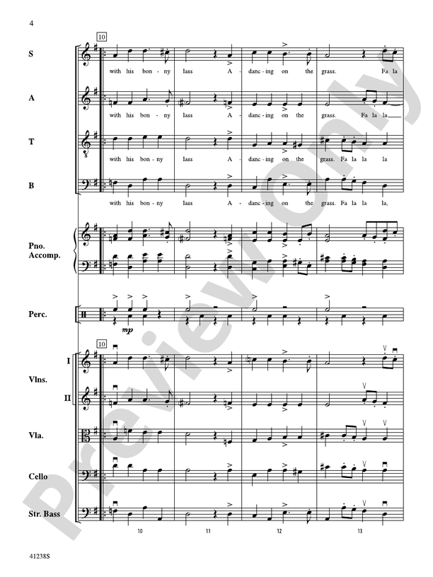 A Suite of Three Madrigals – String Orchestra Conductor Score & Parts (Digital Download)