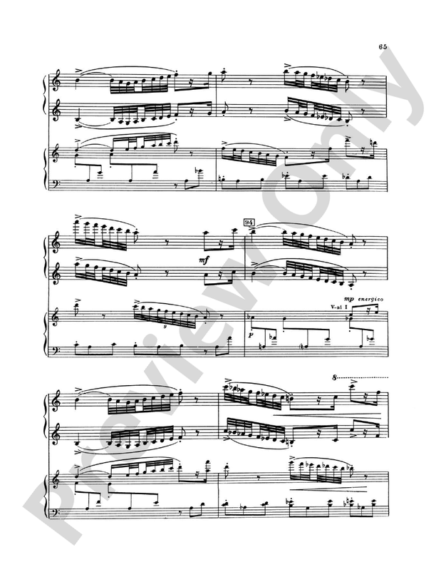 Piano Concerto No. 3 in C Major, Opus 26 - 3rd Movement - 2 Pianos, 4 Hands (Digital Download)
