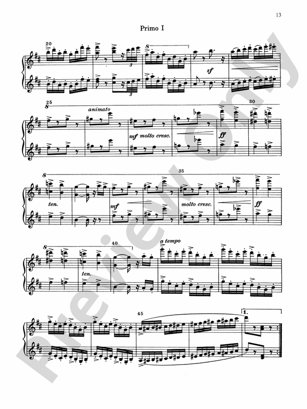 7 Classical Favorites - 2 Pianos, 8 Hands (Digital Download)