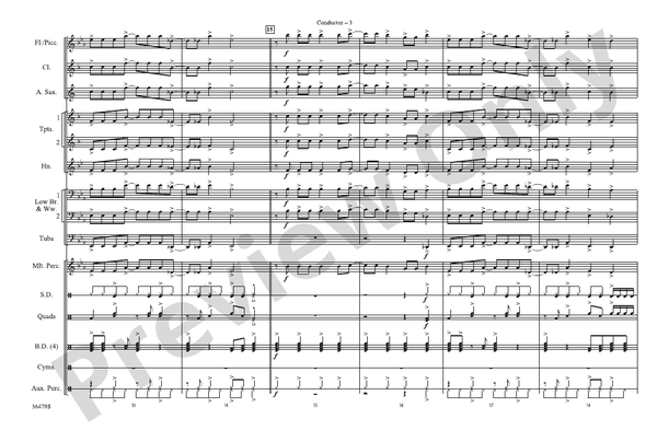 American Idiot / Extraordinary Girl – Marching Band Conductor Score & Parts (Digital Download)