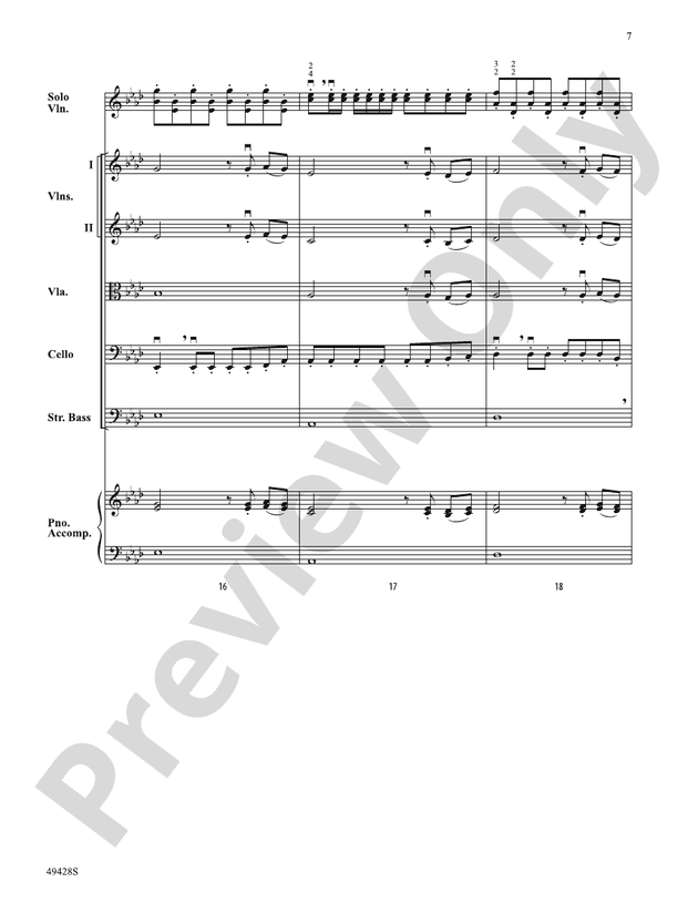 Vivaldi Rocks - String Orchestra Conductor Score & Parts (Digital Download)