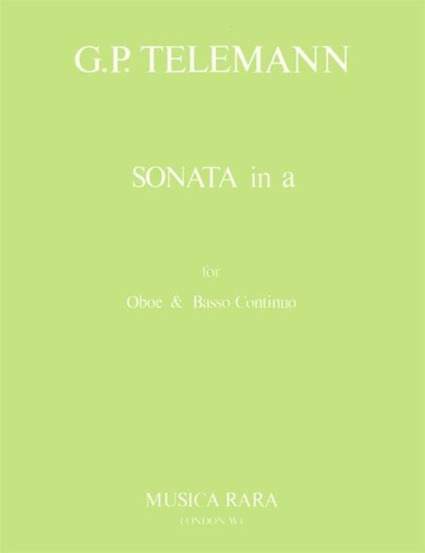 Sonata in A minor - Georg Philipp Telemann - Oboe Musica Rara