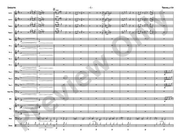 Terminally Hip – Jazz Ensemble Conductor Score & Parts (Digital Download)