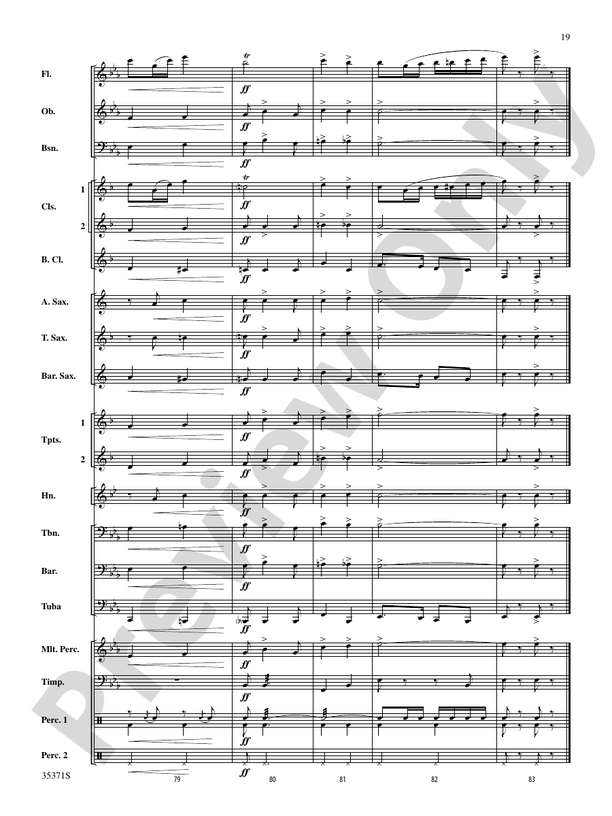 Semper Paratus - Concert Band Conductor Score & Parts (Digital Download)
