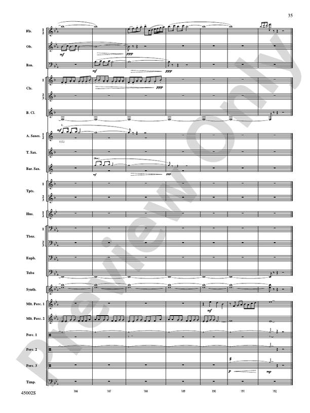 Winds of Change - Concert Band Conductor Score & Parts (Digital Download)