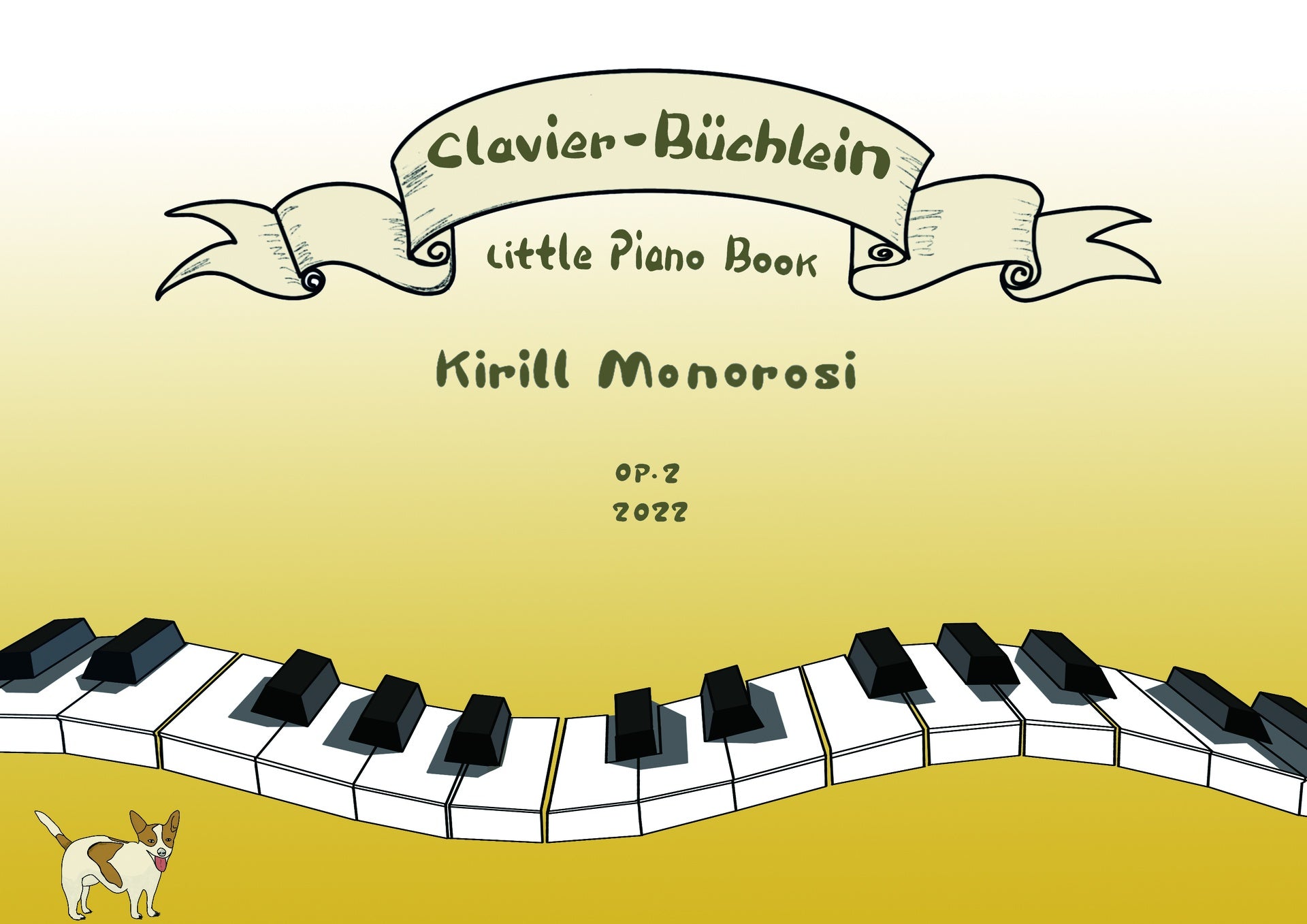 Monorosi - Clavier-Büchlein (Little Piano Book) Op2 2022 - Piano Solo La Folia