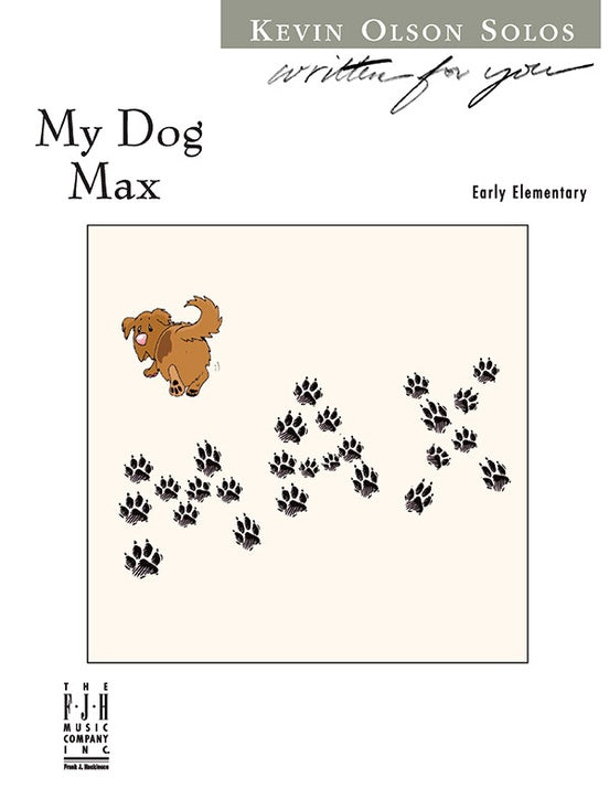 My Dog Max - Piano (Digital Download)