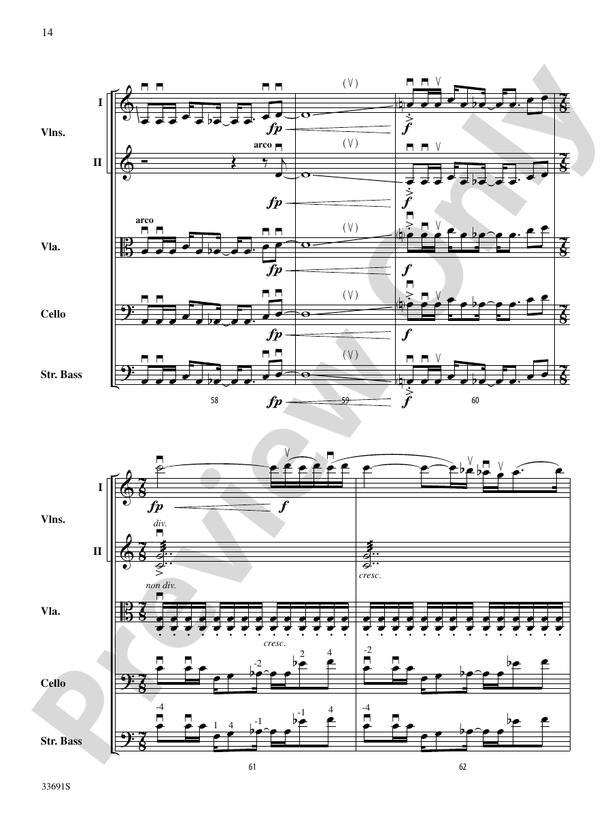 Paranoid Android (from OK Computer) - String Orchestra Conductor Score & Parts (Digital Download)