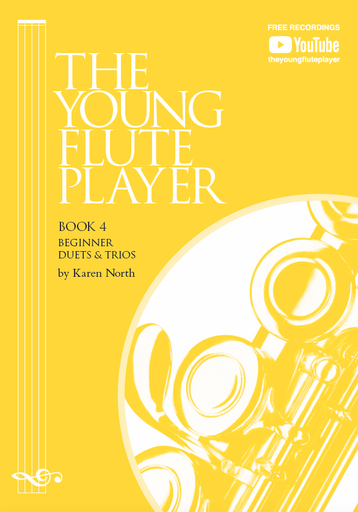 Young Flute Player Book 4 - Flute Duets & Trios by North Allegro YFP4