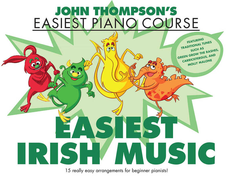 Easiest Piano Course - Easiest Irish Music - John Thompson